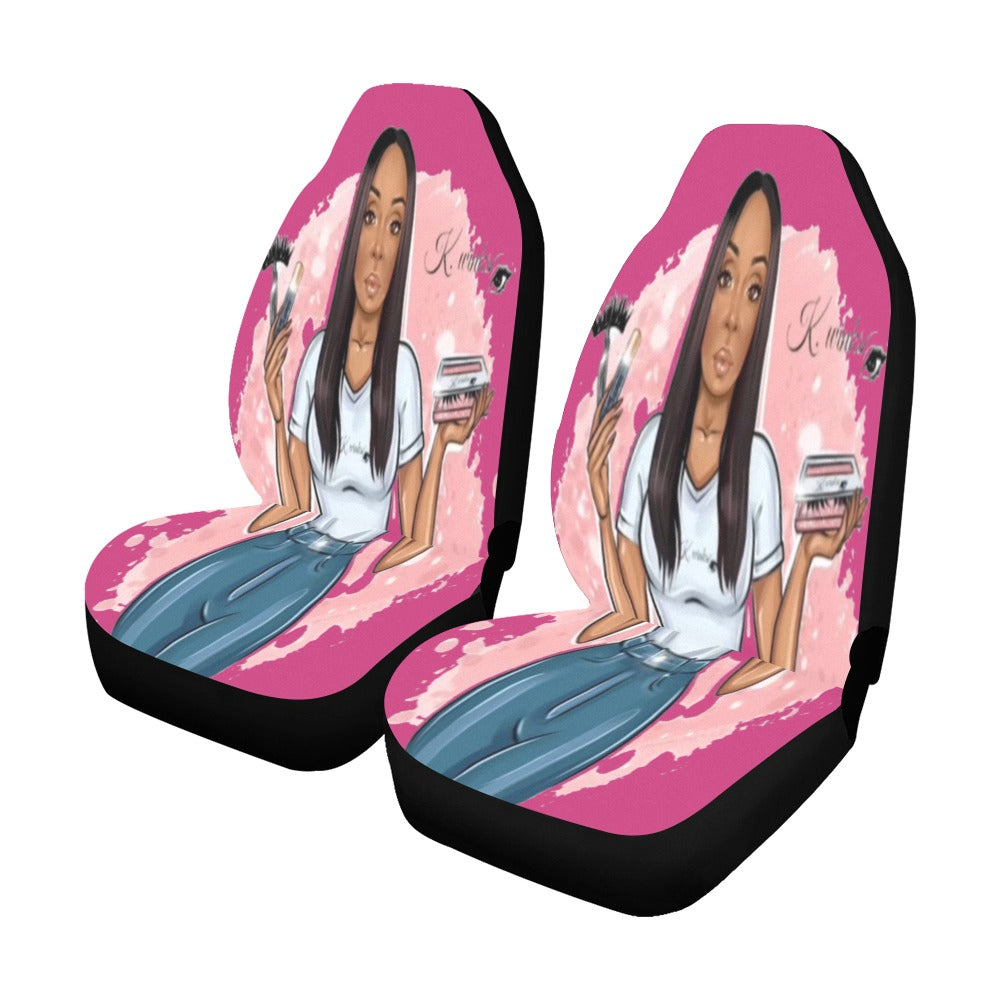 Custom Car Seat Covers (Set of 2) - MK EYE CATCHING EVENTFUL CREATIONS LLC