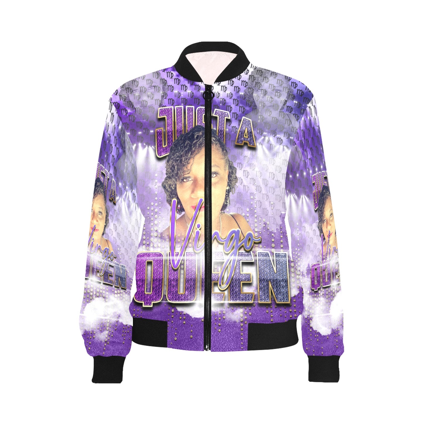 CUSTOM BOMBER JACKET - MK EYE CATCHING EVENTFUL CREATIONS LLC